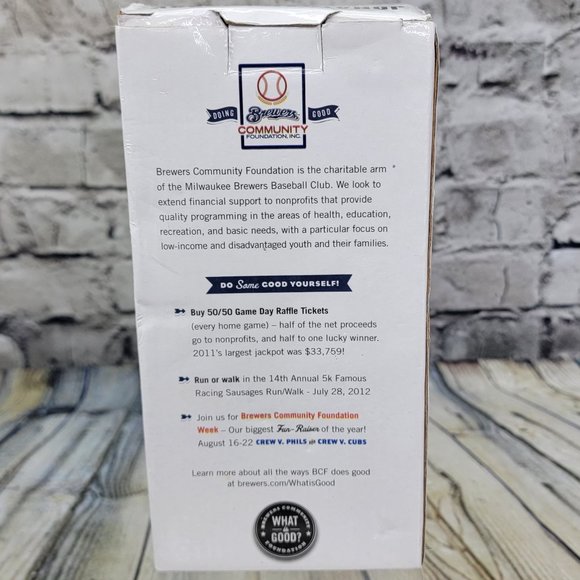 Milwaukee Brewers Jonathan Lucroy Collectible Bobble Head Figure 2012 MLB - Picture 7 of 9